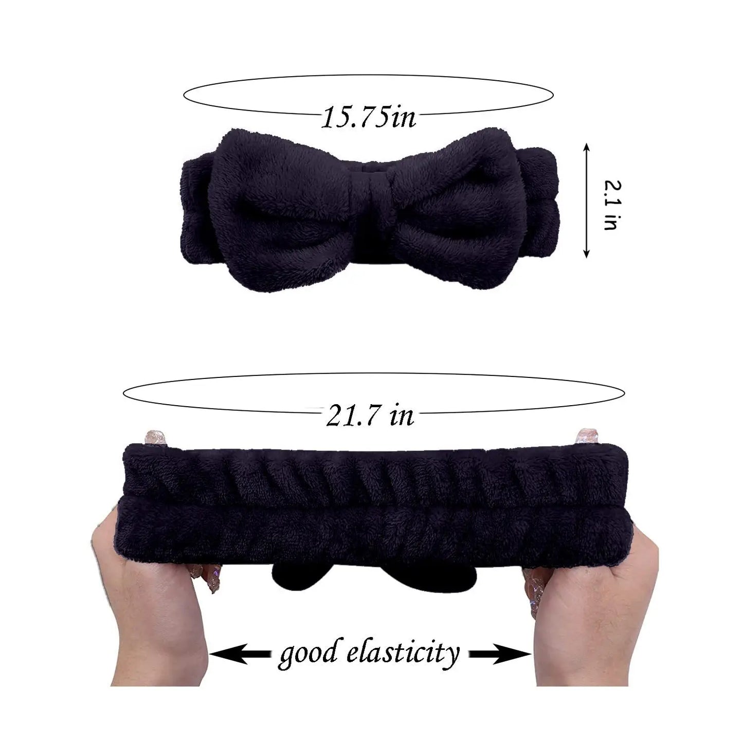 Face Wash Wristband Headband Set