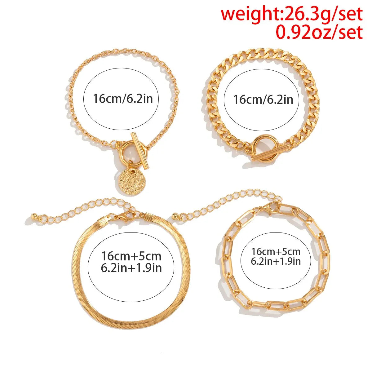 Pendant Chain Coin Bracelet for Women on Hand Vintage OT Buckle Snake Chain Charm Bangles Couple Jewelry Gift
