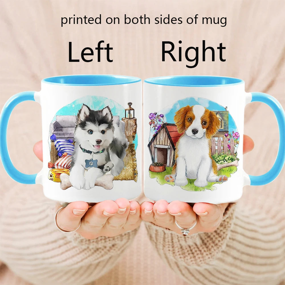 Personalized Photo Mug, Customize Family, Kids, Lovers, Logo, Text, Gift & Pets