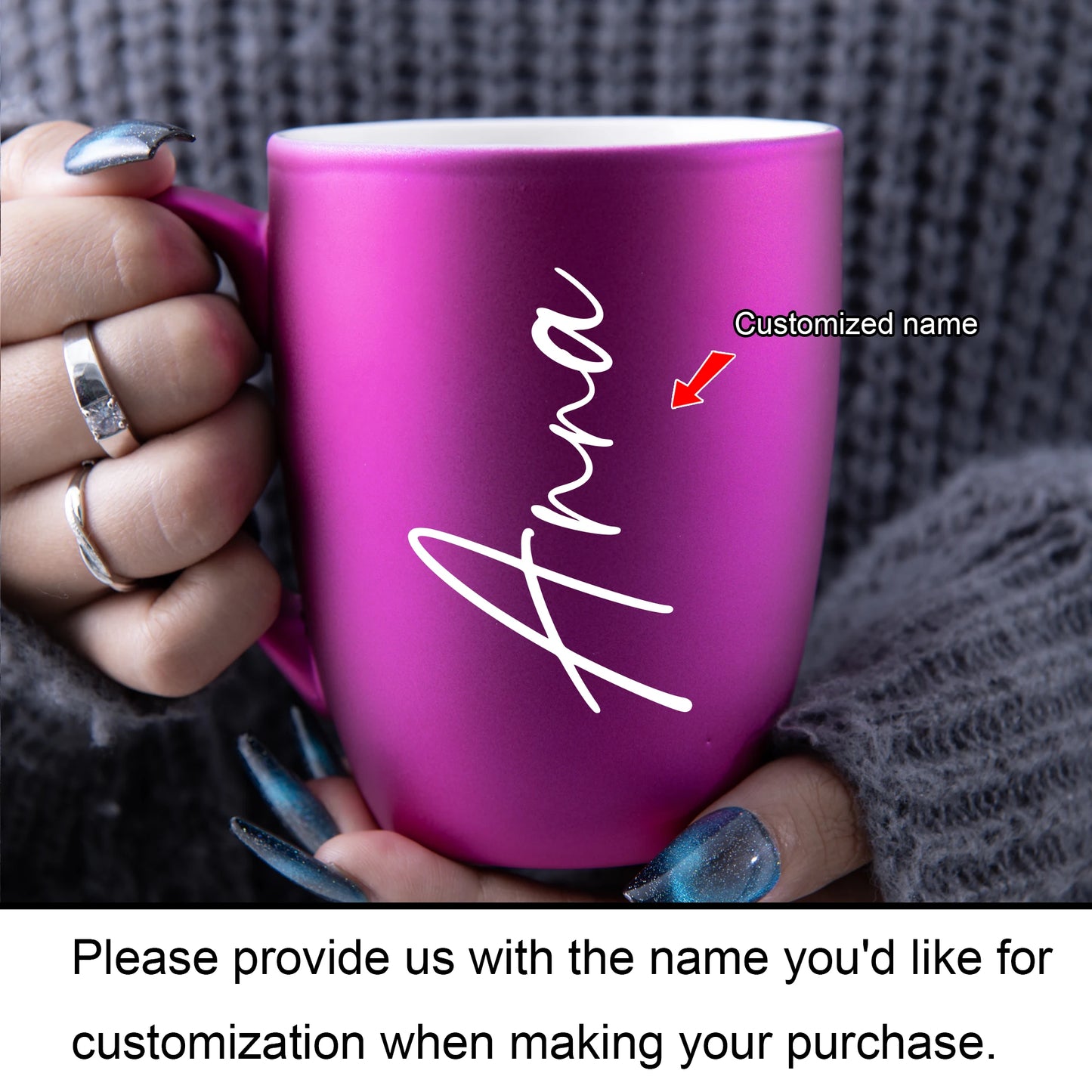 Customized Name Coffee Mug,Ceramic Coffee Cups
