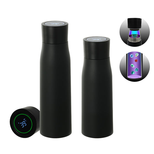 Smart Temperature Display Thermal Water Bottle, Stainless Steel Water Cup